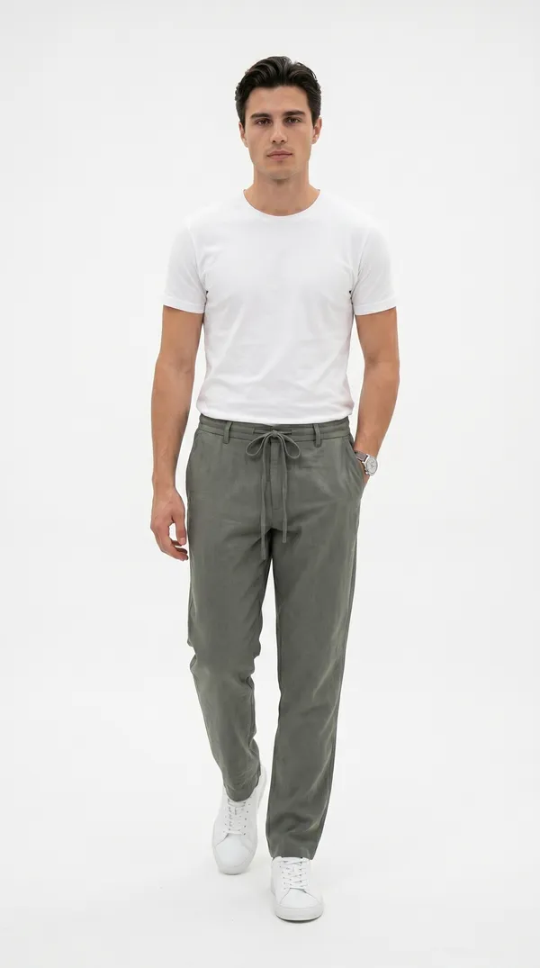 Grey_Premium_Cotton_Lycra_Pant_For_Men