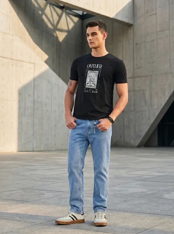 Mid_Blue_Premium_Jeans_Straight_Fit_For_Men