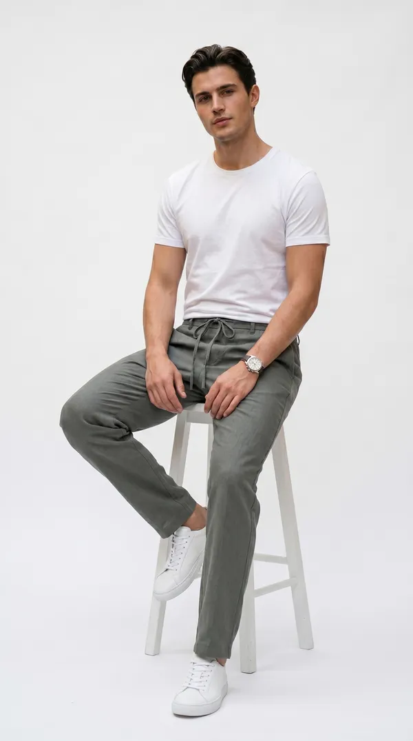 Grey_Premium_Cotton_Lycra_Pant_For_Men