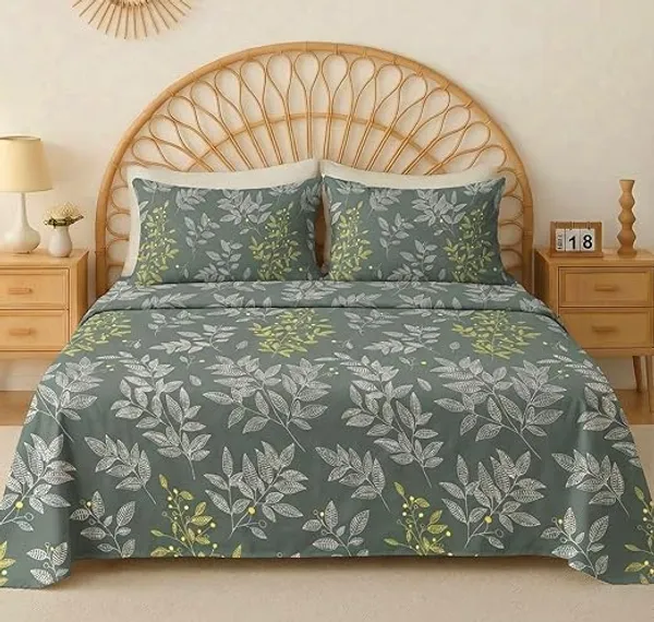 Multicolor_Premium_Cotton_Lycra_Double_Bedsheet_With_2_Pillow_Cover