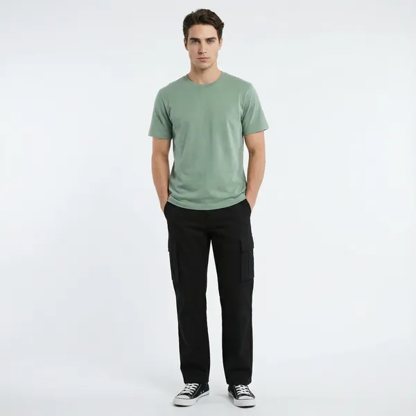 Black_Premium_Cotton_Lycra_Pant_For_Men