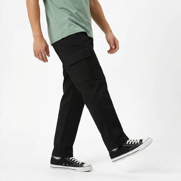 Black_Premium_Cotton_Lycra_Pant_For_Men