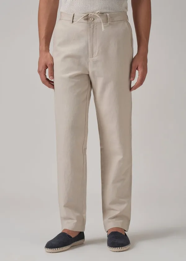 Ivory_Premium_Cotton_Lycra_Pant_For_Men
