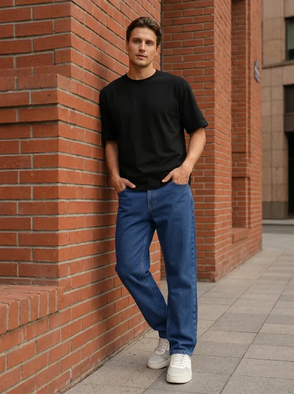 Dark_Blue_Premium_Jeans_Straight_Fit_For_Men