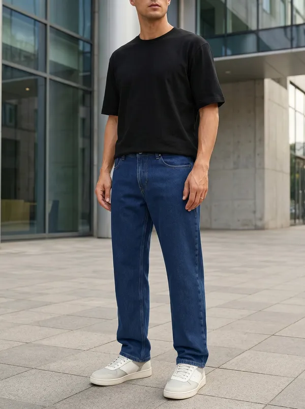 Dark_Blue_Premium_Jeans_Straight_Fit_For_Men