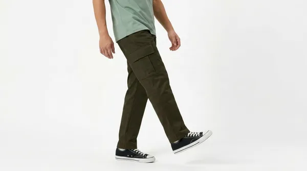 Olive_Premium_Cotton_Lycra_Cargo_For_Men