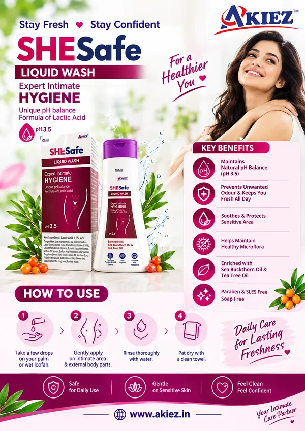 SHE_SAFE_Intimate_Wash_for_Women_100_ml_|_pH_Balanced_Expert_Intimate_Hygiene_with_Tea_Tree_Oil_Sea_Buckthorn_Oil_|_Daily_Freshness_Gentle_Intimate_Care_Paraben_&_SLES_Free