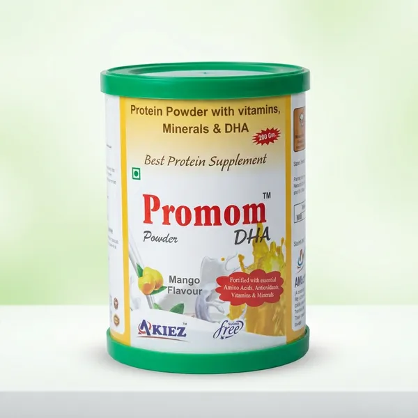 Promom_Dha_Mango_Flavour_Protein_Powder_With_Vitamins_And_Minerals