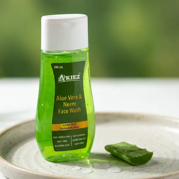 Akiez_Aloe_Vera_Neem_And_Haldi_Face_Wash_For_Clear_Glowing_Skin
