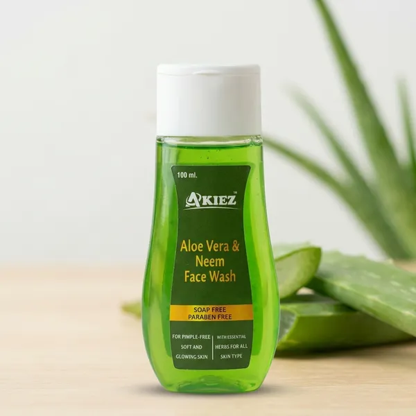 Akiez_Aloe_Vera_Neem_And_Haldi_Face_Wash_For_Clear_Glowing_Skin