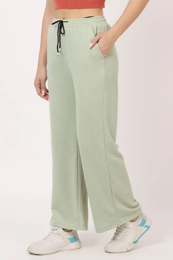 Grey_Premium_Cotton_And_Polyester_Casual_Trousers_For_Women
