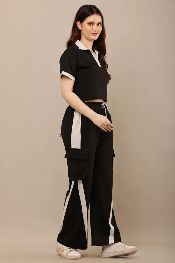 Black_And_White_Contrast_Collar_Co-ord_Set_For_Women