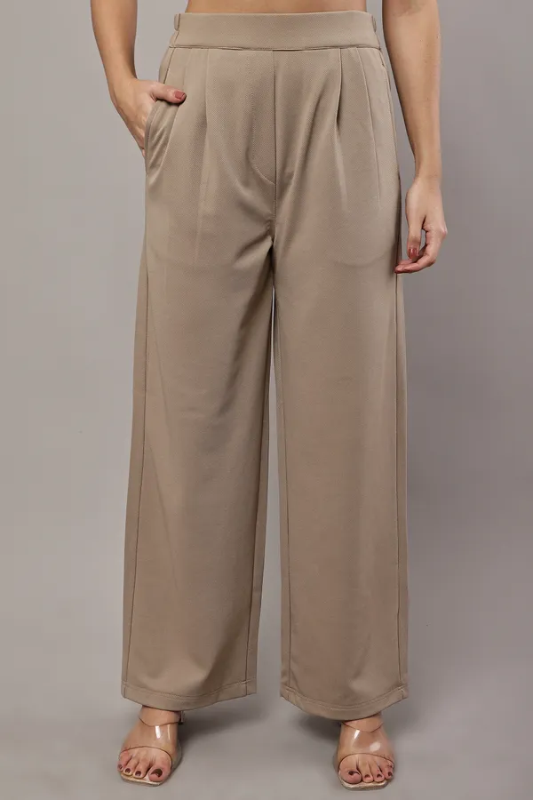 Beige_Premium_Cotton_Twill_Vest_And_Palazzo_Set_For_Women