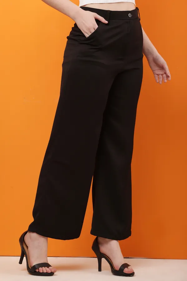 Black_Premium_Polyester_Formal_Wide_Leg_Trousers_For_Women