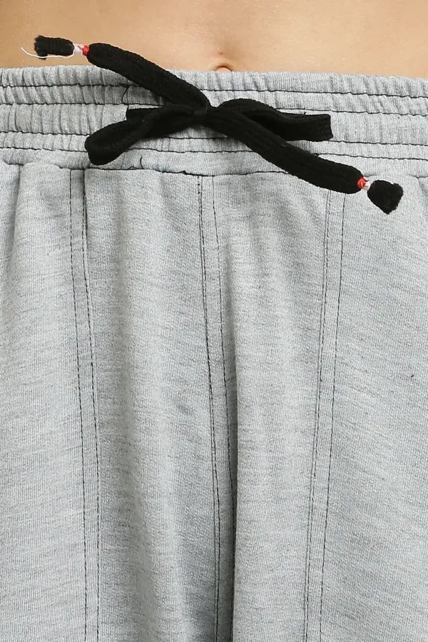 Grey_Premium_Cotton_And_Polyester_Cargo_Pants_For_Women