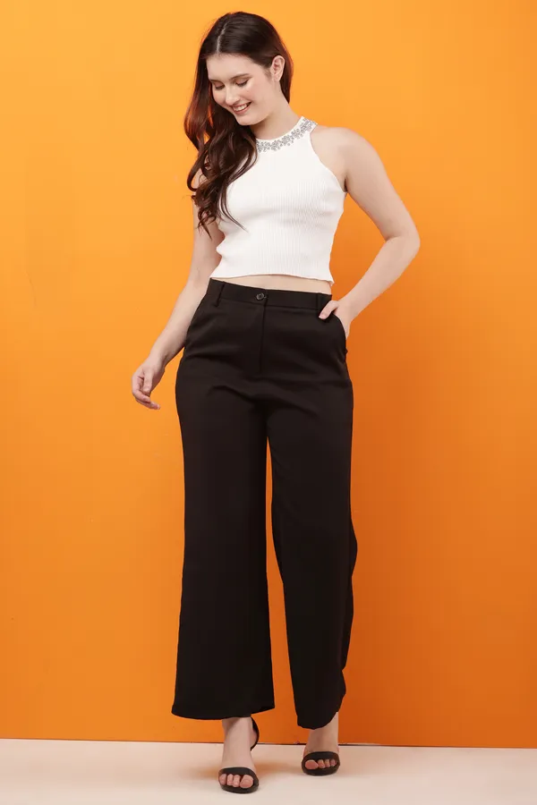 Black_Premium_Polyester_Formal_Wide_Leg_Trousers_For_Women