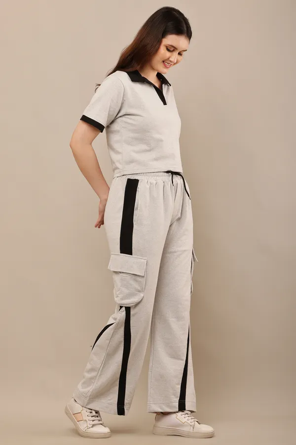 Grey_Cotton_Blend_Polo_Collar_Lounge_Co-ord_Set_for_Women