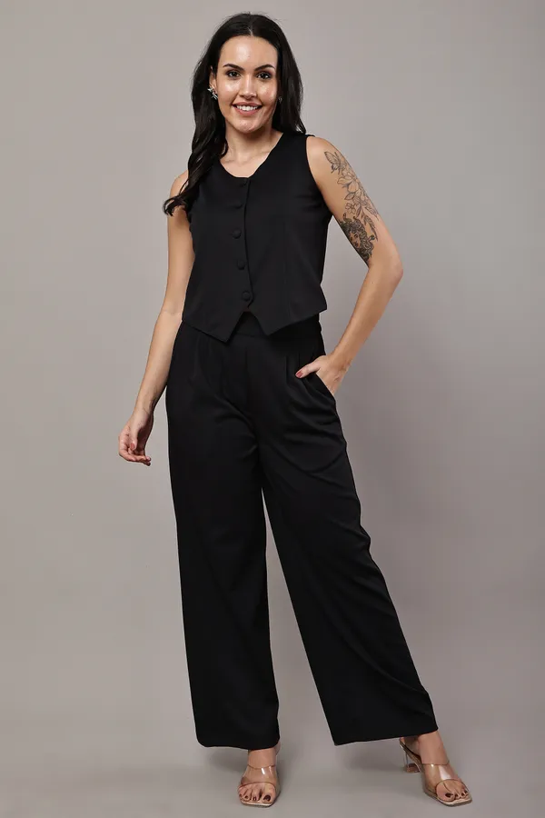 Black_Premium_Cotton_French_Terry_Wide_Leg_Trousers_For_Women