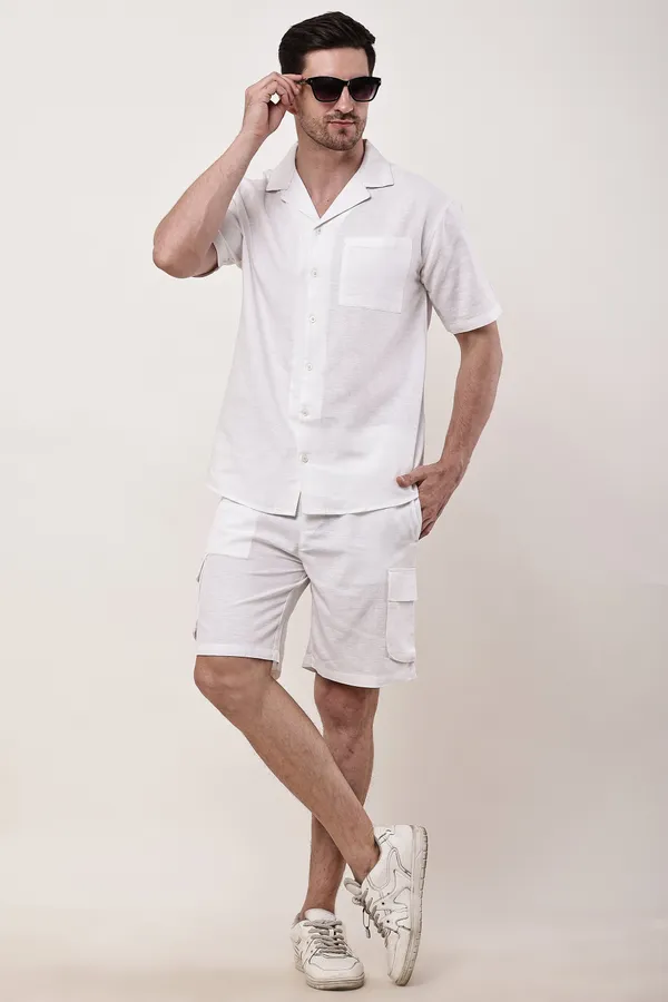 White_Premium_Linen_Safari_Suit_Set_For_Men