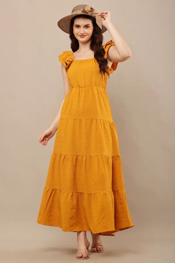 Mustard_Yellow_Tiered_Ruffle_Sleeve_Maxi_Dress_for_Women