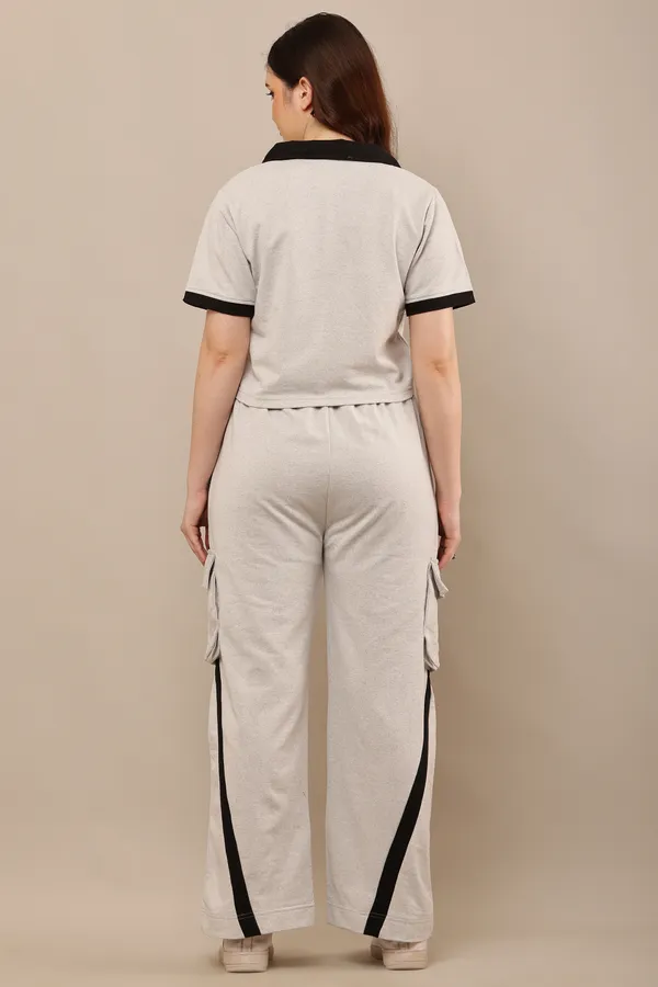 Grey_Cotton_Blend_Polo_Collar_Lounge_Co-ord_Set_for_Women