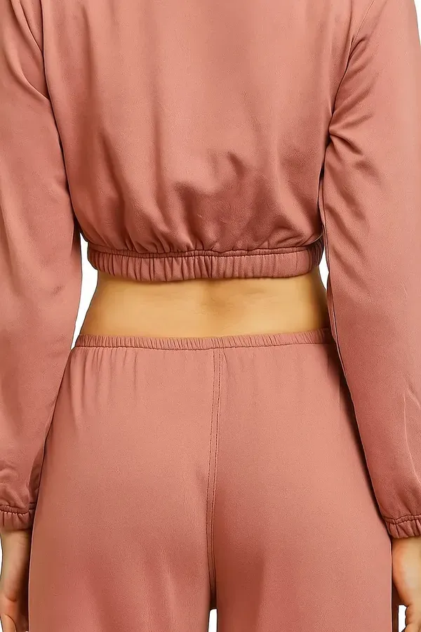 Pink_Premium_Cotton_And_Polyester_Co-Ord_Set_For_Women