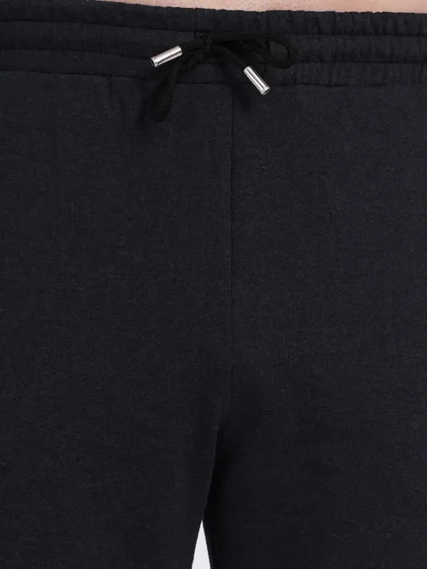 Black_Premium_Cotton_French_Terry_Cargo_Pants_For_Men
