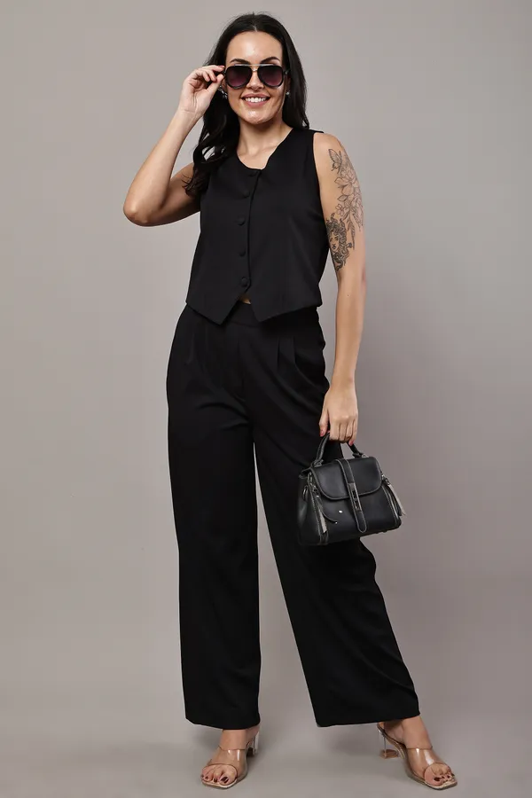 Black_Premium_Cotton_French_Terry_Wide_Leg_Trousers_For_Women