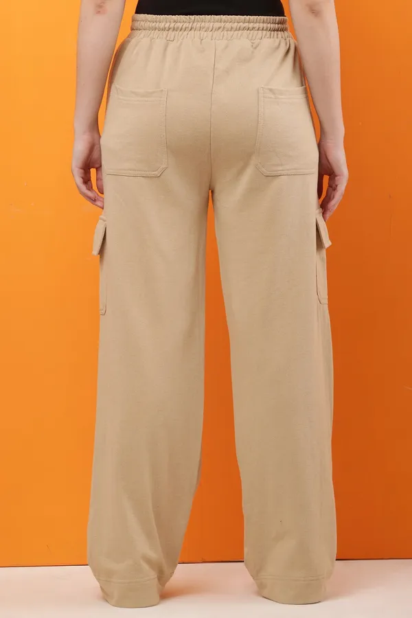 Beige_Cargo_Wide_Leg_Trousers_for_Women
