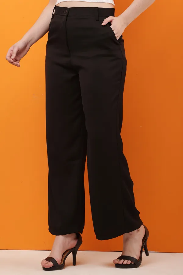 Black_Premium_Polyester_Formal_Wide_Leg_Trousers_For_Women