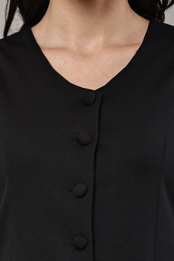 Black_Premium_Cotton_French_Terry_Wide_Leg_Trousers_For_Women