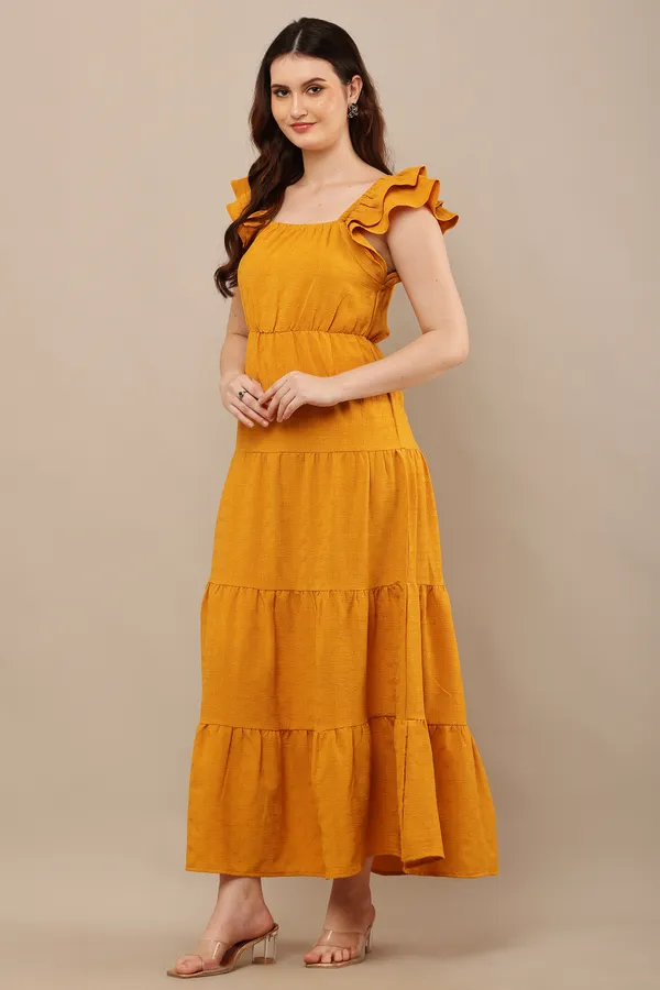 Mustard_Yellow_Tiered_Ruffle_Sleeve_Maxi_Dress_for_Women