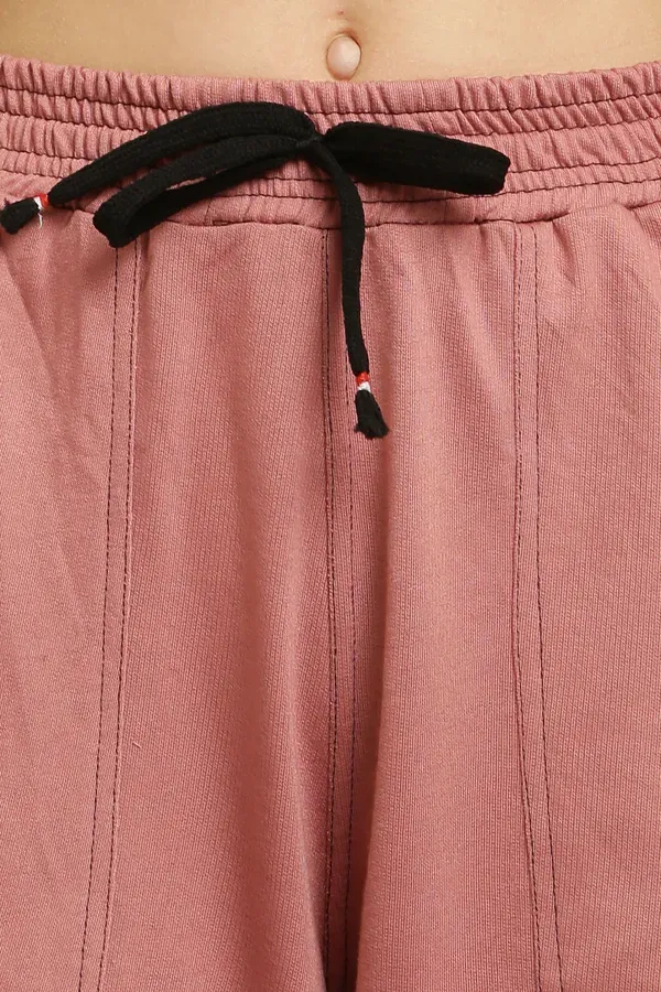 Pink_Premium_Cotton_And_Polyester_Cargo_Pants_For_Women