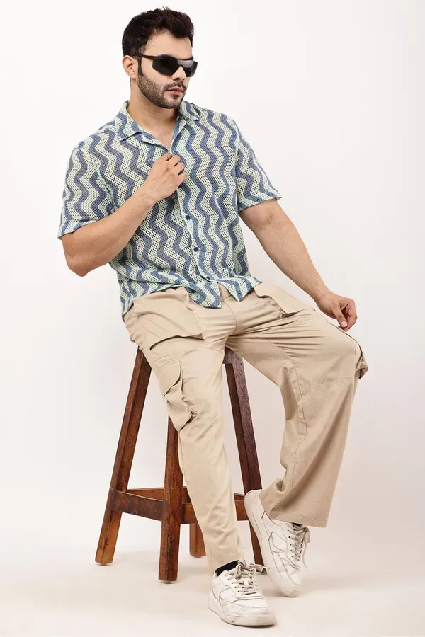 Beige_Premium_Linen_Cargo_Pants_For_Men