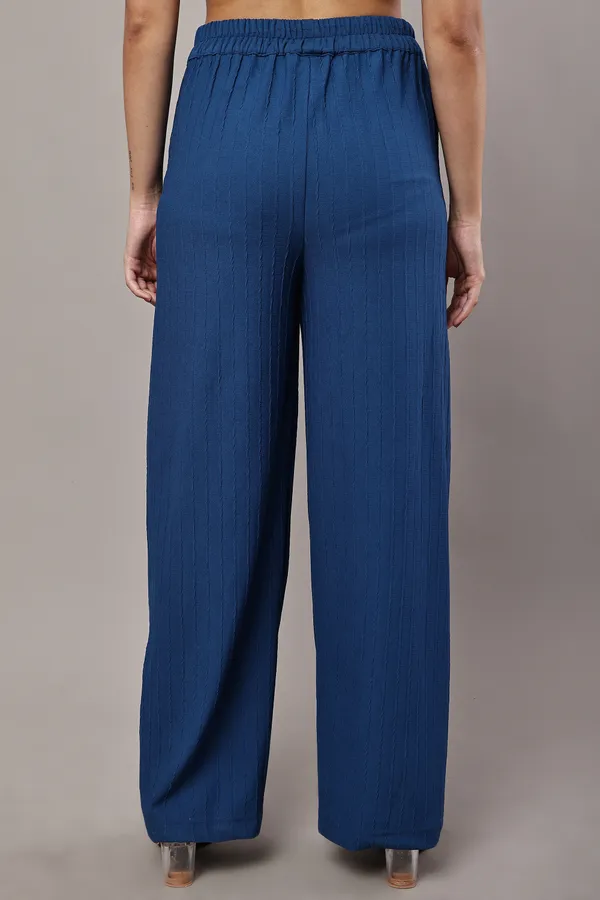 Blue_Premium_Texture_Polyester_Co-Ord_Set_For_Women
