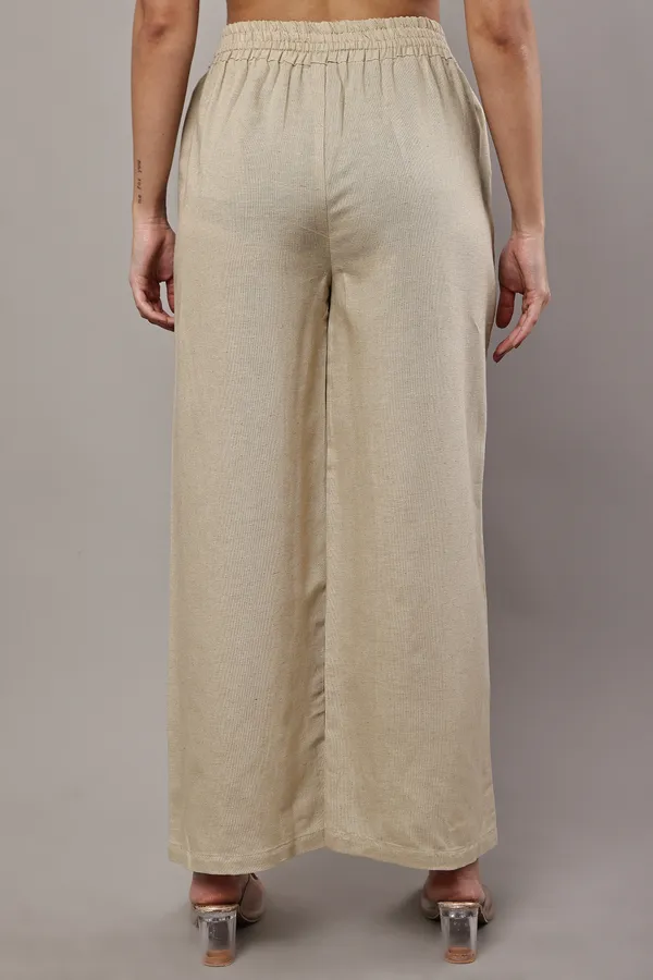 Beige_Premium_Rayon_Straight_Fit_Co-Ord_Set_For_Women