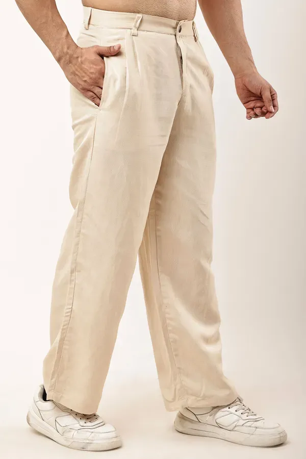 Beige_Premium_Linen_And_Cotton_Formal_Trousers_For_Men