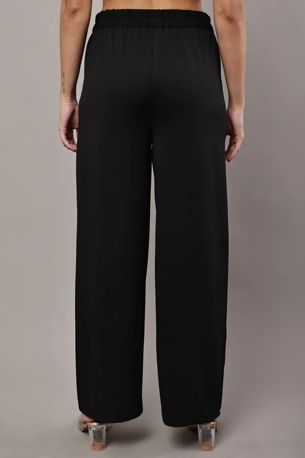 Black_Premium_Cotton_French_Terry_Wide_Leg_Trousers_For_Women