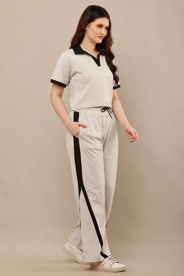 Grey_Premium_Cotton_And_Polyester_Co-Ord_Set_For_Women