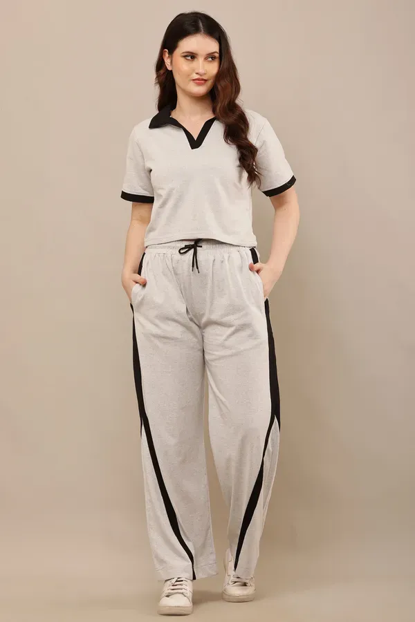 Grey_Premium_Cotton_And_Polyester_Co-Ord_Set_For_Women
