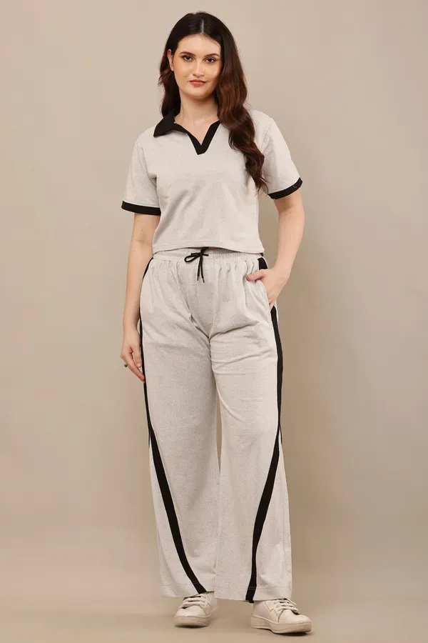 Grey_Premium_Cotton_And_Polyester_Co-Ord_Set_For_Women