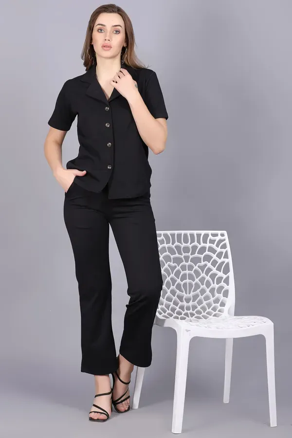 Black_Premium_Cotton_Twill_Co-Ord_Set_For_Women