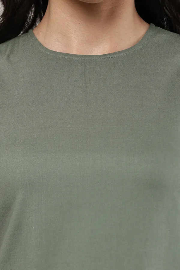 Olive_Green_Premium_Rayon_Top_And_Palazzo_Co-Ord_Set_For_Women