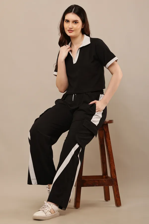 Black_And_White_Contrast_Collar_Co-ord_Set_For_Women