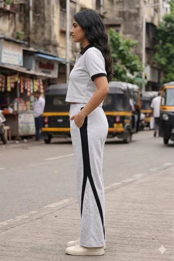 White_Premium_Cotton_French_Terry_Tracksuit_Set_For_Women
