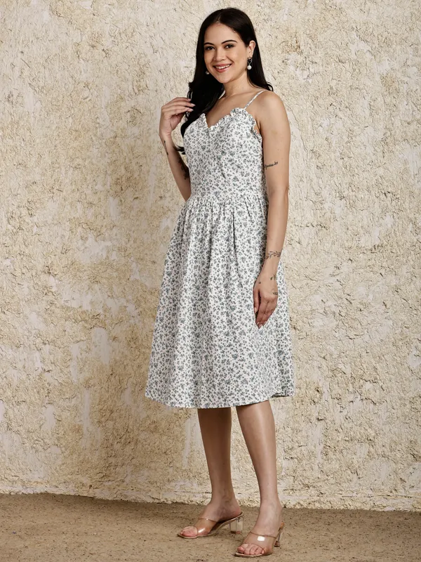 Woman_Printed_Dress_White