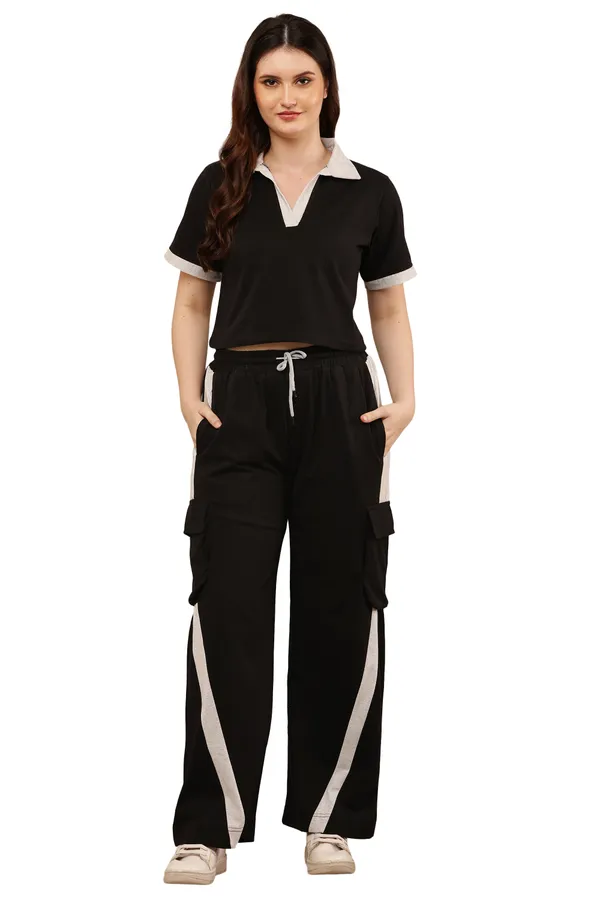 Black_And_White_Contrast_Collar_Co-ord_Set_For_Women