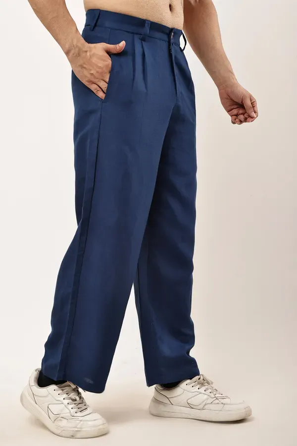 Blue_Premium_Linen_And_Cotton_Formal_Trousers_For_Men