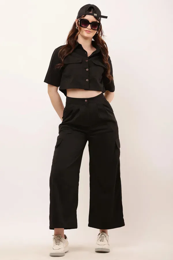 Black_Premium_Cotton_And_Polyester_Co-Ord_Set_For_Women