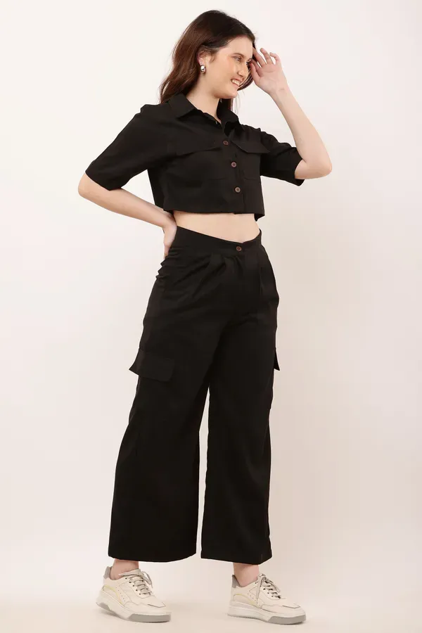 Black_Premium_Cotton_And_Polyester_Co-Ord_Set_For_Women